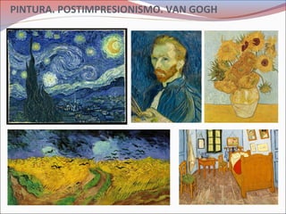 PINTURA. POSTIMPRESIONISMO. VAN GOGH
 