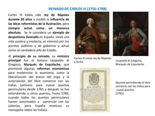 El proceso de concentración del poder en
manos del monarca ya se había iniciado
en los siglos anteriores, especialmente en
Castilla, donde apenas quedaban
instituciones que pudieran limitar el
poder del rey. Las Cortes no se
convocaban desde 1665 y anteriormente
sólo lo habían hecho para aprobar
impuestos, por lo que los nobles y el clero
habían dejado de acudir.
En la Corona de Aragón, las provincias
vascas y Navarra se habían mantenido las
instituciones propias y cierto grado de
autonomía respecto al poder central,
pero la llegada de los Borbones impuso el
absolutismo y se eliminaron las
instituciones que podían limitar su
poder.
Última convocatoria de las
Cortes de Castilla en 1665,
que no se llegaron a
celebrar por orden de
la regente Mariana de
Austria
3ª edición del Fuero de
Vizcaya, 1643
 
