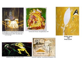 Quadro Santo 1980 Enzo Cucchi 
