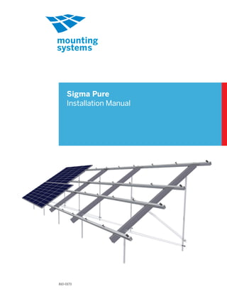 810-0173
Sigma Pure
Installation Manual
 