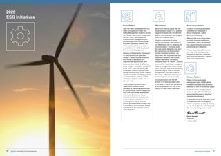 47Invest, Improve and Integrate
2020
ESG Initiatives
Ronez Platform
Gain 3rd Party accreditation for ISO
45001 Occupational Health and
Safety Management Systems across
the Ronez Platform and complement
our ISO 14001 accreditation for
Environmental management with
the Guernsey ESIM Environmental
Business Operations Award. This
will complete a full suite of external
accreditations for HS, Quality and
Environmental Management.
Develop a Sustainability Framework
for the business that quantifies
Scope 1 Carbon Dioxide emissions
from Ronez’s operations and
quantifies the opportunities, with
costs and time-frame, for offsetting
these Scope 1 emissions. In addition
to the 1,000 trees planted through
a volunteer initiative lead by Ronez
during February 2020, further targets
include installation of charging points
on site for electric vehicles and the
installation of photo-voltaic cells on
selected roofs.
Whilst supporting government
objectives to achieve carbon
neutrality by exploiting opportunities
for carbon offset, Ronez’s targets for
2020 will also include development
of products that reduce Scope 1
emissions. A cement free concrete,
which employs the addition of an
activating chemical to recycled
ground granulated blast furnace slag,
is expected to be developed, trialled
and offered to the market in pursuit
of this objective.
PPG Platform
Move from the trial phase into the
implementation phase of a “greener”
range of products with the ultimate
goal to have a cement free range of
block and retaining walls.
Finish a programme of further
enhancing the main nine ovens at
our Middlewich site by replacing the
ovens insulation. For many years
this was poorly designed and, with
the introduction of more modern
bonded insulation products, we
have been able to replace old and
inefficient insulation with a more
modern alternative, increasing
insulation depth by 100mm. This has
removed the need to use energy for
heating during winter nights and we
have also been able to cease adding
an extra 10kg to 20kg of cement
during winter months in order to
aid curing, collectively reducing our
carbon footprint and overheads.
Continue to work with the HR
director of a recently closed plant
in the area of one of our operations
to find employment for c.45 of the
nearly 100 staff made redundant.
South Wales Platform
Continue to improve workplace
conditions for the benefit of
all our employees, visitors
and local community.
Working with local communities
to further develop local liaison
committees, which will highlight
key opportunities for community
partnership and interaction.
A focus on sustainability across
our sites, with improvements
targeted on recycling, electricity
and liquid fuel utilisation, together
with water management.
Benelux Platform
Phase 3 of our solar panel
development plan: 3 MWh will be
installed to increase solar-powered
electricity to 30% of our annual usage;
Install electricity charging station
at our on-site parking facilities to
encourage the usage of electrical
vehicles going forward;
Finalise permit for an extension zone,
in cooperation with the Soignies
liaison committee, in order to develop
a new site that will be well integrated
into its surrounding environment.
David Barrett
Chairman
17 April 2020
SigmaRoc Annual Report and Financial Statements46
 