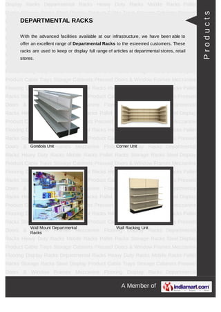 Sigma Storage Systems, Kanpur, Display Racks | PDF