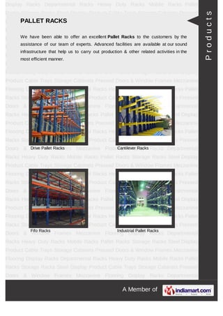Sigma Storage Systems, Kanpur, Display Racks | PDF
