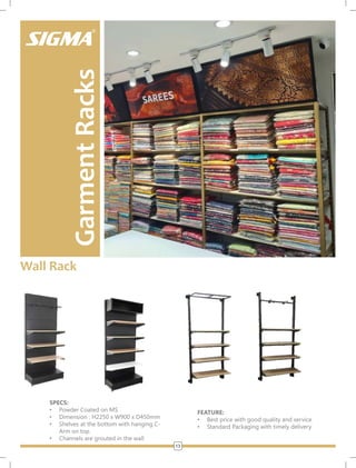 Sigma Display Rack SIGMA Supermarket Display Rack Catalog 2025 | PDF