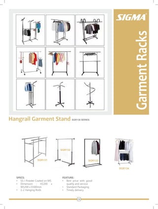 Sigma Display Rack SIGMA Supermarket Display Rack Catalog 2025 | PDF