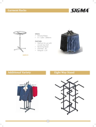 Sigma Display Rack SIGMA Supermarket Display Rack Catalog 2025 | PDF