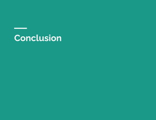 Conclusion
 