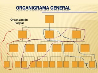ORGANIGRAMA GENERAL
Organización
Formal
 