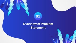 Overview of Problem
Statement
01
 