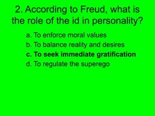 Psychology, Sigmund Freuds' Psychoanalytic Theory | PPT