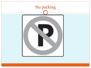 No parking 