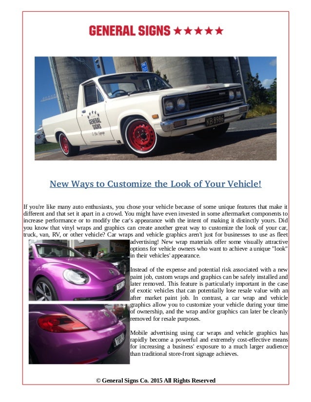 Signage and Car Wraps in Auckland