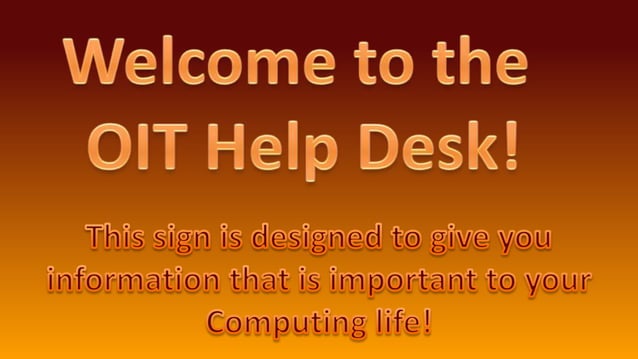 help-desk-signage-ppt