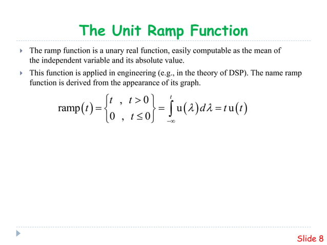 PLOTTING UNITE STEP AND RAMP FUNCTION IN MATLAB | PPT