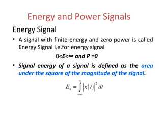Energy Signal Example Signal | PPT