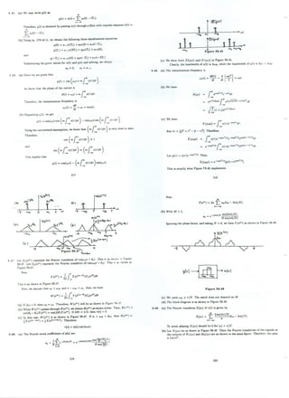 Signal and systems solution manual 2ed a v oppenheim a s willsky ...
