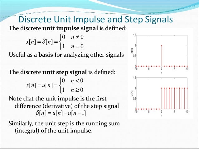 Signal classification of signal