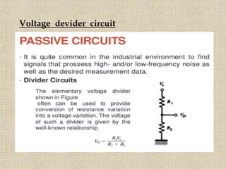 Voltage devider circuit
 