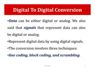 Conversion Signals Slide Signal conversion techniques and compression | PDF