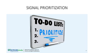 SIGNAL PRIORITIZATION
29
 