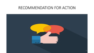 RECOMMENDATION FOR ACTION
33
 