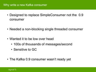 SignalFx Kafka Consumer Optimization