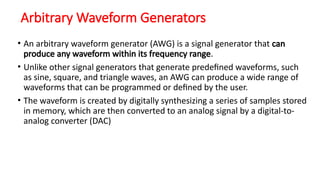 Signal Generator modern technology instrument | PPTX