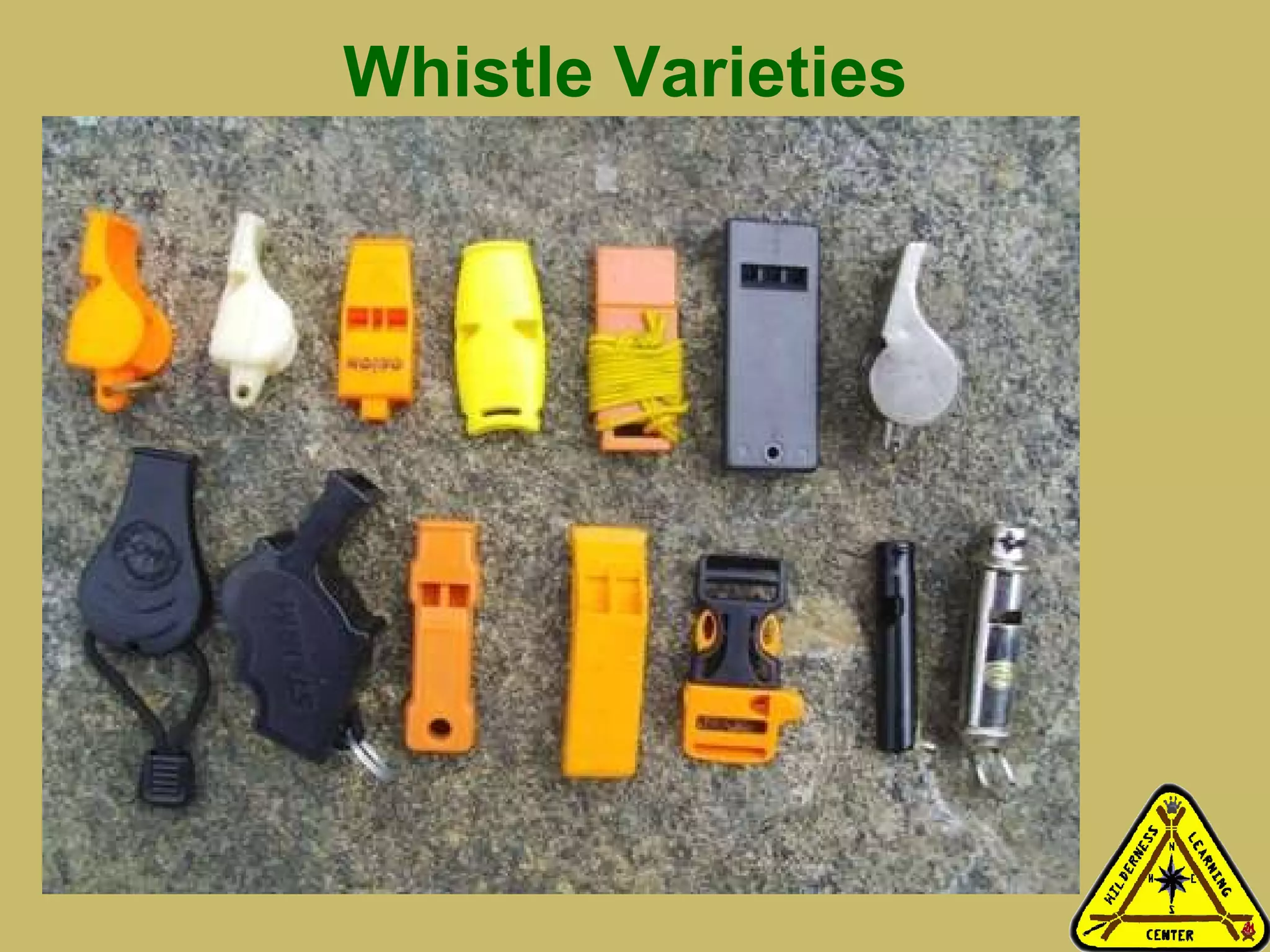 Whistle Varieties  