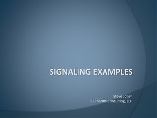 Steve Jolley
SJ Pharma Consulting, LLC
 