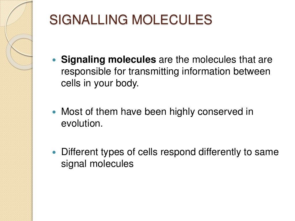 Signaling molecules
