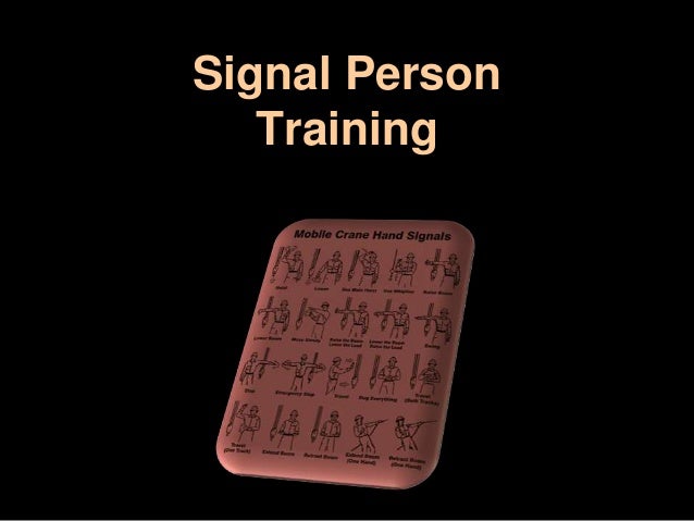 Signalman Training