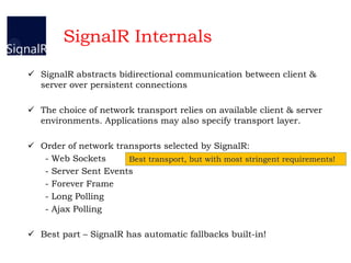 SignalR powered real-time x-plat mobile apps!