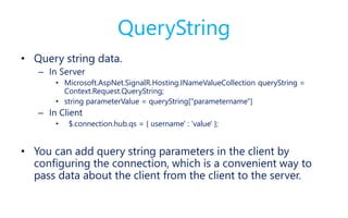 Signalr with ASP.Net part2 | PPT