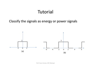 Energy Signal Example Signals and systems-1 | PDF