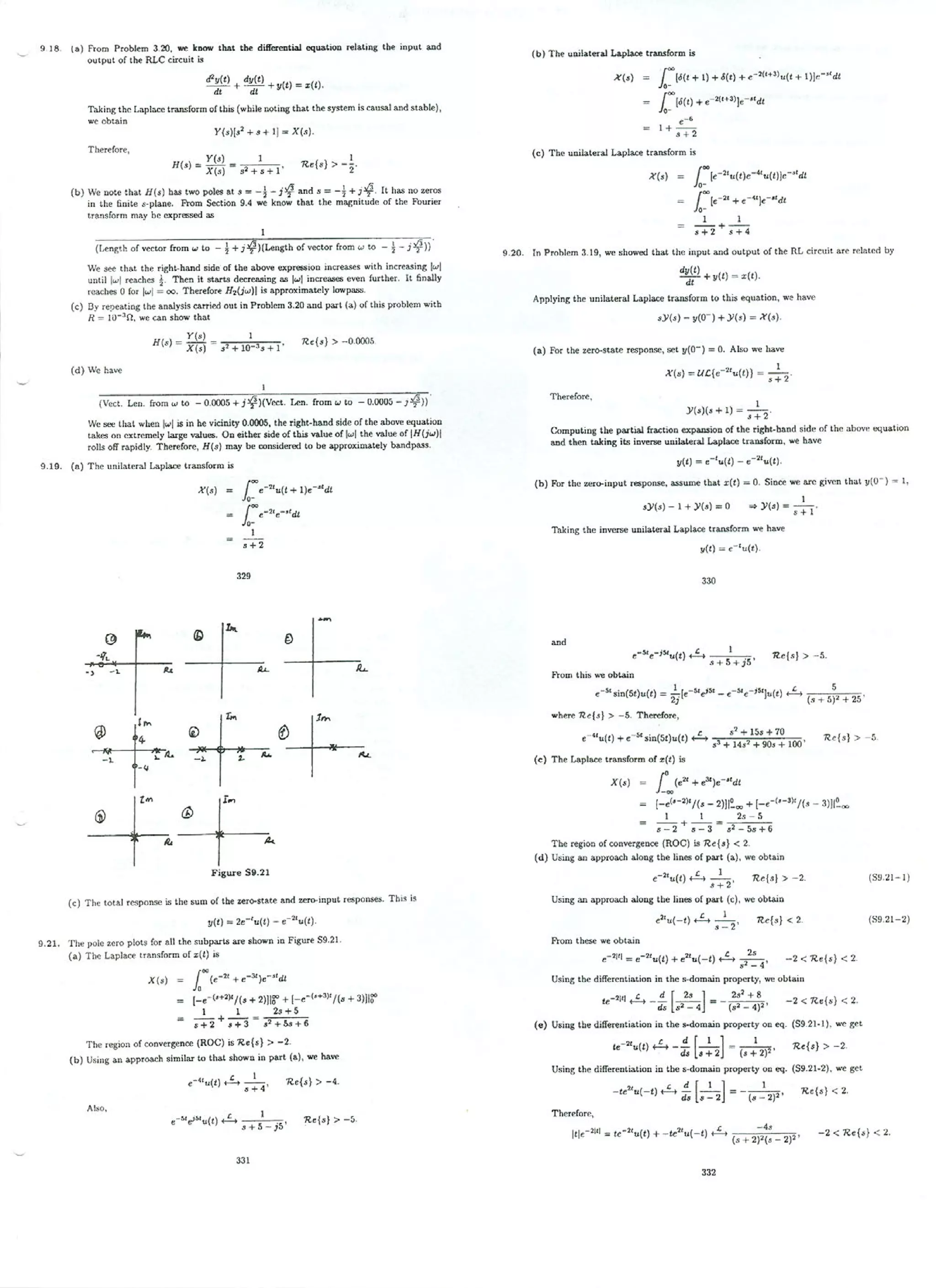 Signals and systems 2e oppenheim solutions | PDF