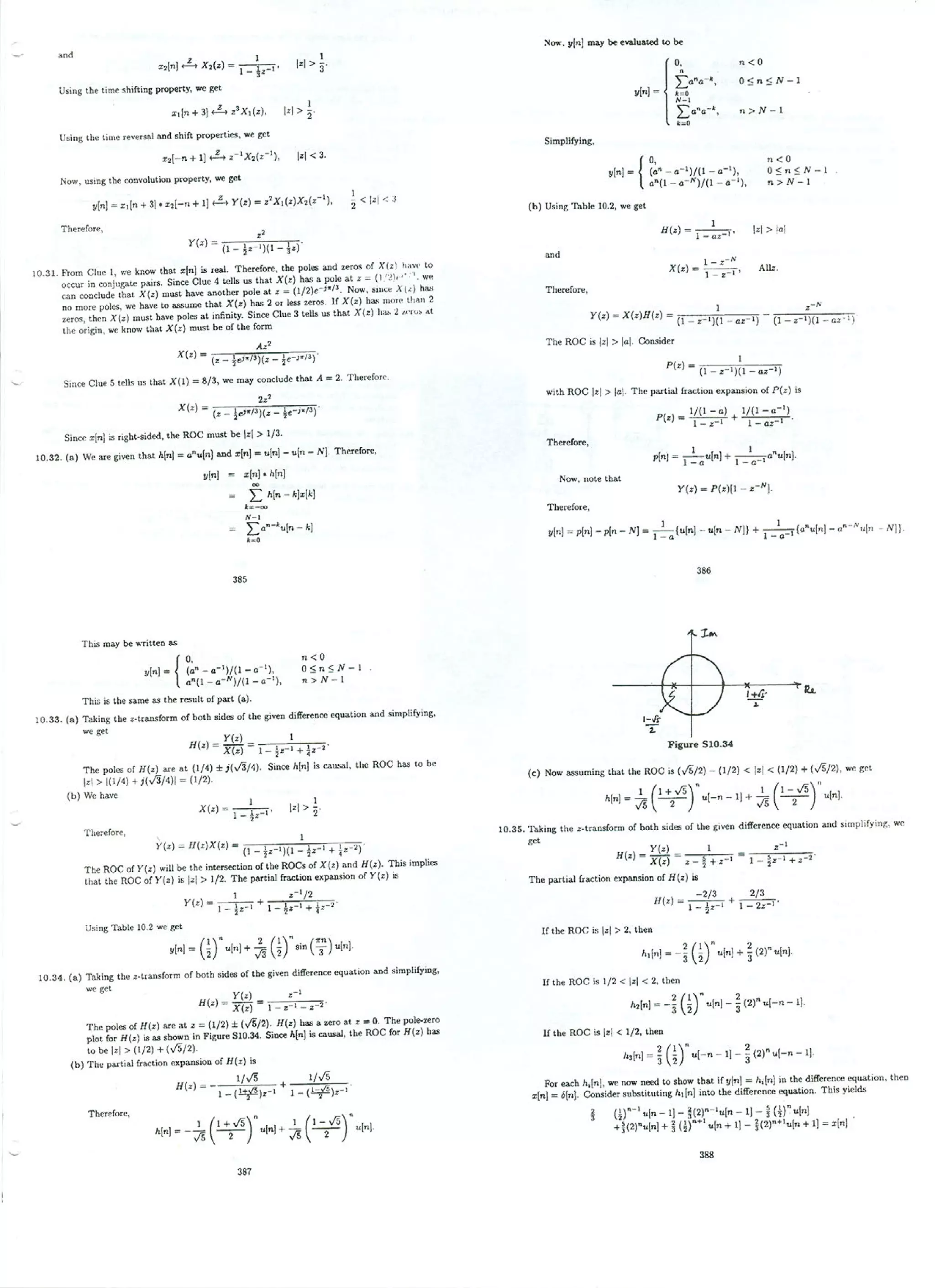 Signals and systems 2e oppenheim solutions | PDF