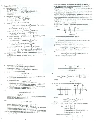 Signals and systems 2e oppenheim solutions | PDF