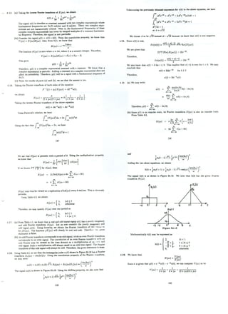 Signals and systems 2e oppenheim solutions