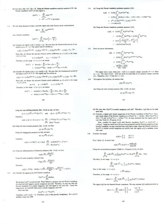 Signals and systems 2e oppenheim solutions