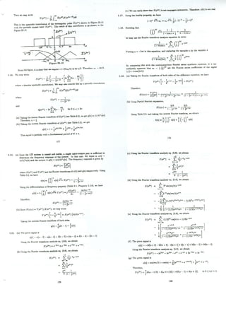 Signals and systems 2e oppenheim solutions