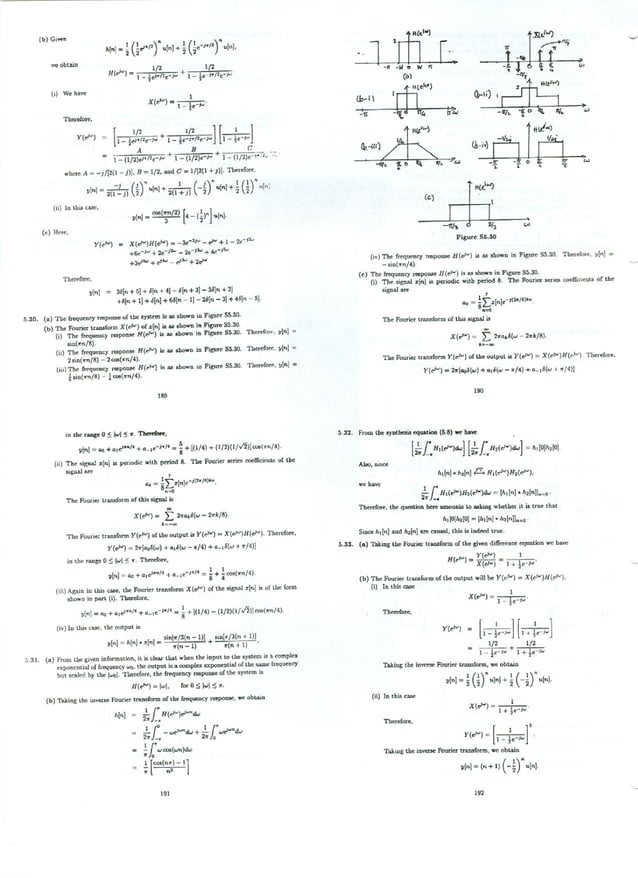 Signals and systems 2e oppenheim solutions | PDF