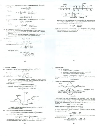 Signals and systems 2e oppenheim solutions