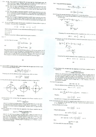 Signals and systems 2e oppenheim solutions
