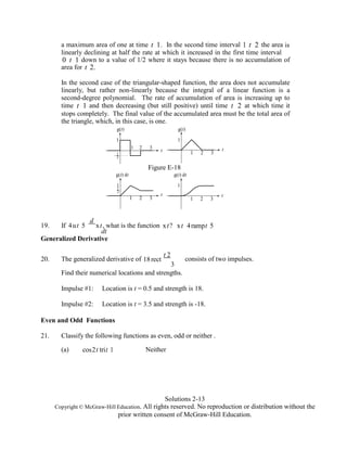Signals and systems analysis using transform methods and matlab 3rd ...