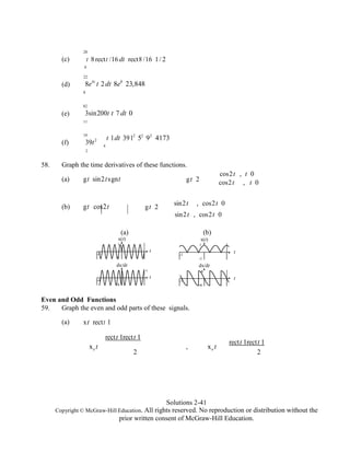 Signals and systems analysis using transform methods and matlab 3rd ...