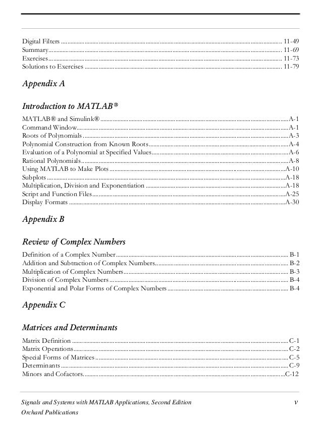 Signals And Systems Using Matlab Second Edition