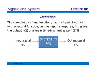 Signals & System slides for undergraduates student | PDF
