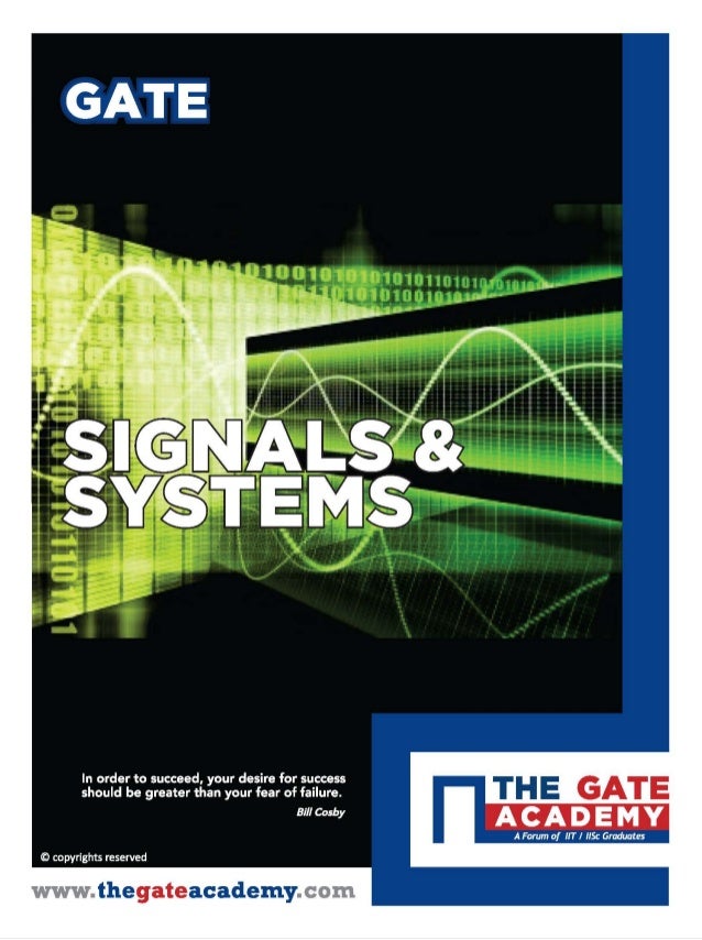 Electrical and Electronics Engineering Signals & systems, THE GATE