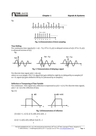 Instrumentation Engineering : Signals & systems, THE GATE ACADEMY | PDF