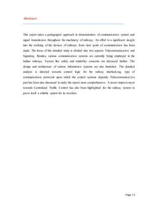 Signal &telicommunication doc/sanjeet-1308143 | DOCX